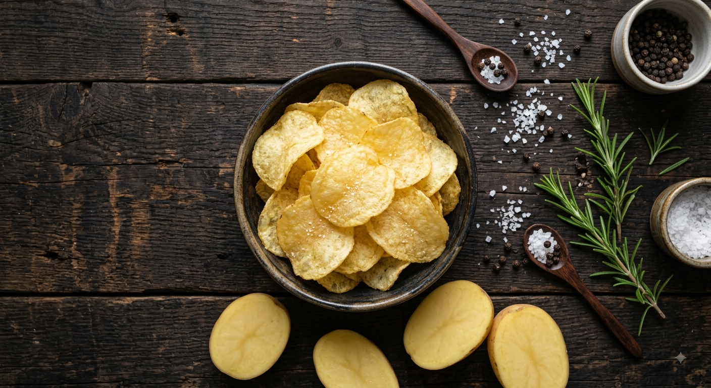 Papas Fritas Artesanales en Mesa